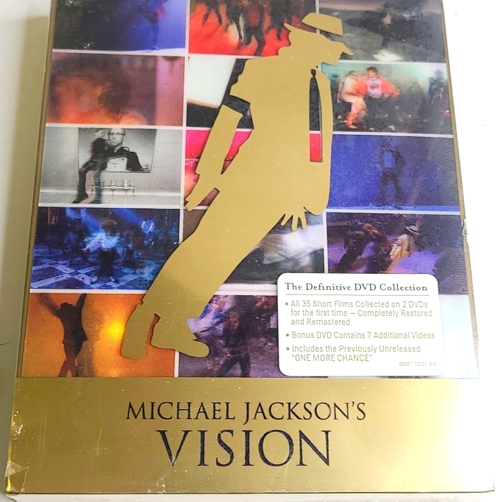Michael Jackson's Vision ~ Brand New DVD 3 Disc Se